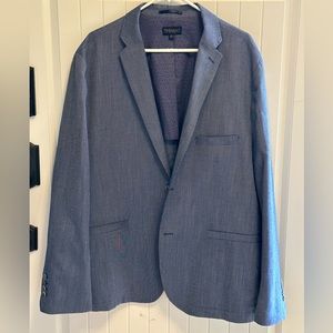 Men’s Thelonious C blue sport jacket.  Size 48